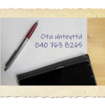 Ota yhteyttä 040 763 8265